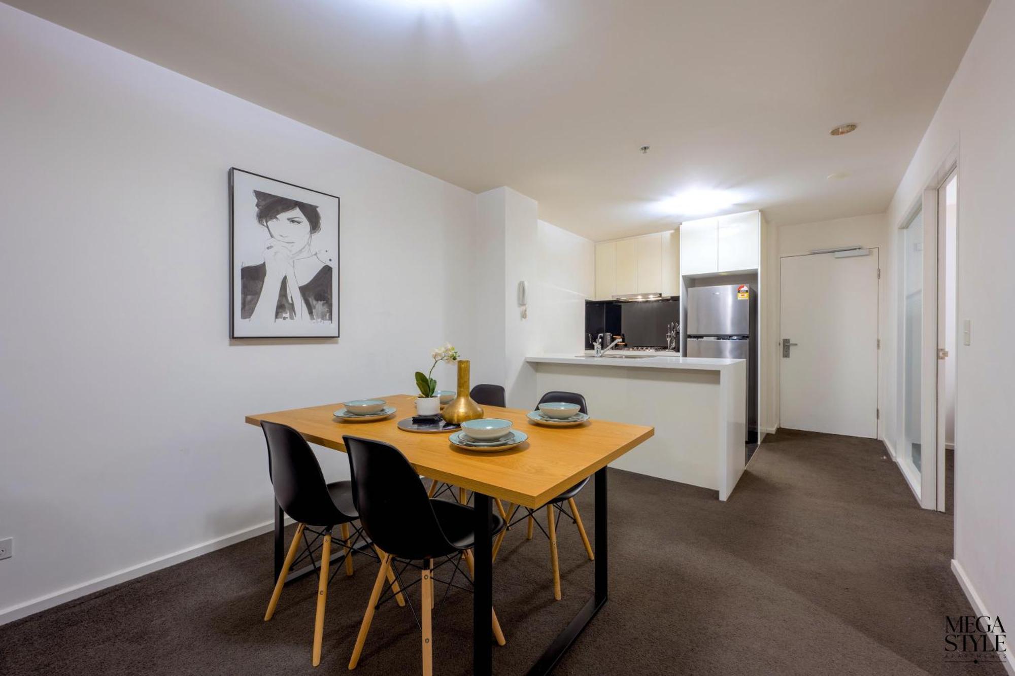 Mega Style Apartments Mainpoint Melbourne Szoba fotó