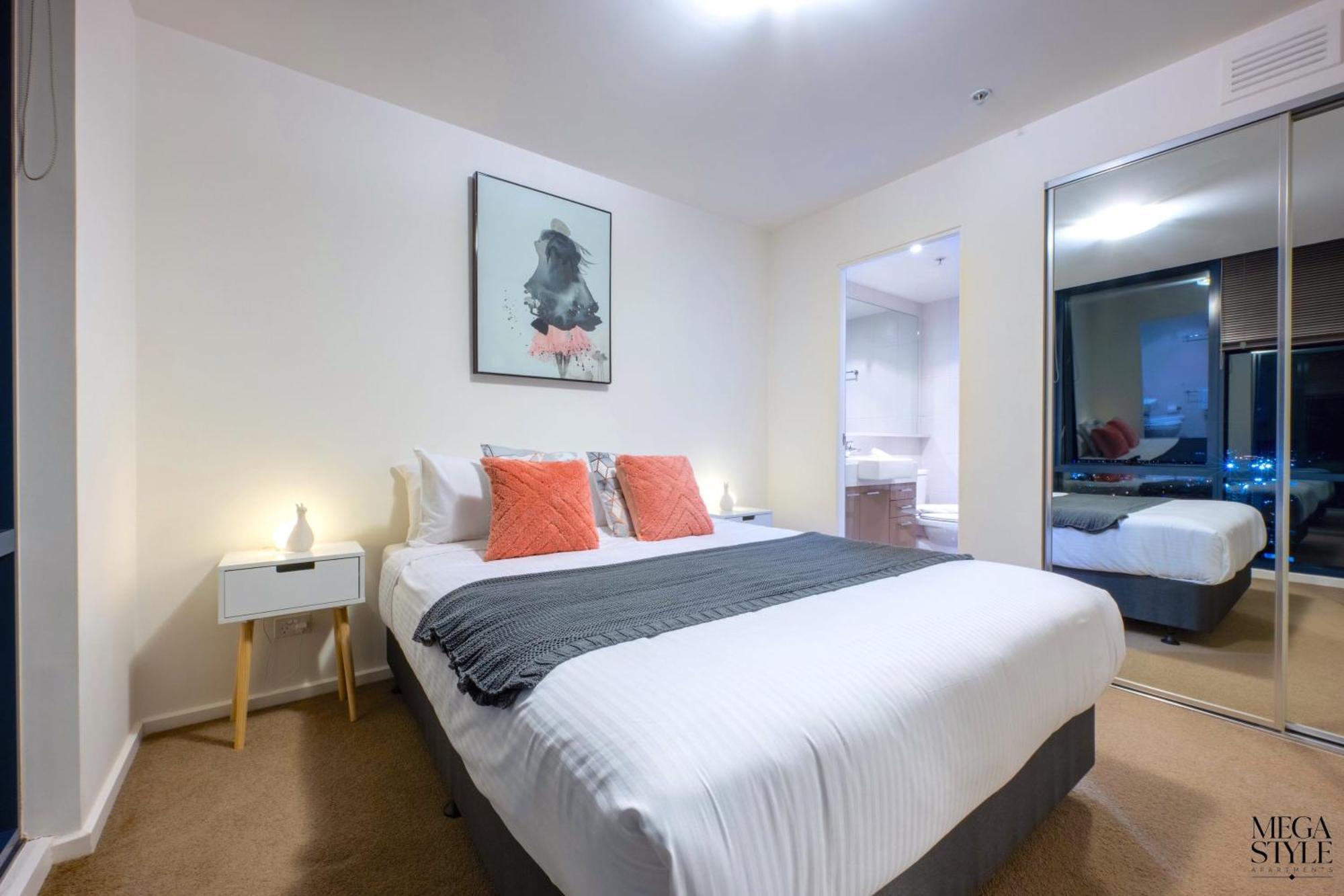 Mega Style Apartments Mainpoint Melbourne Szoba fotó