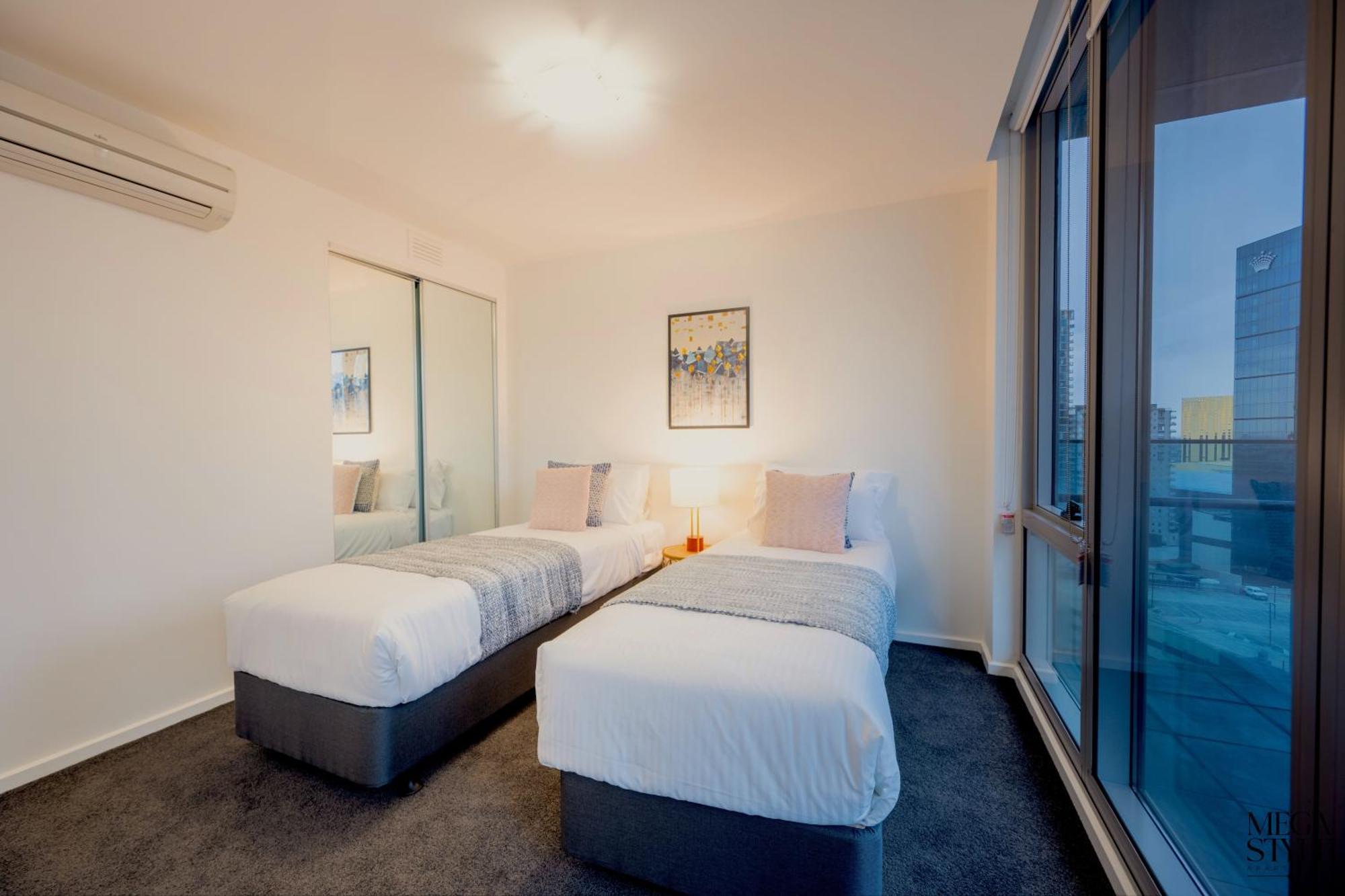 Mega Style Apartments Mainpoint Melbourne Szoba fotó