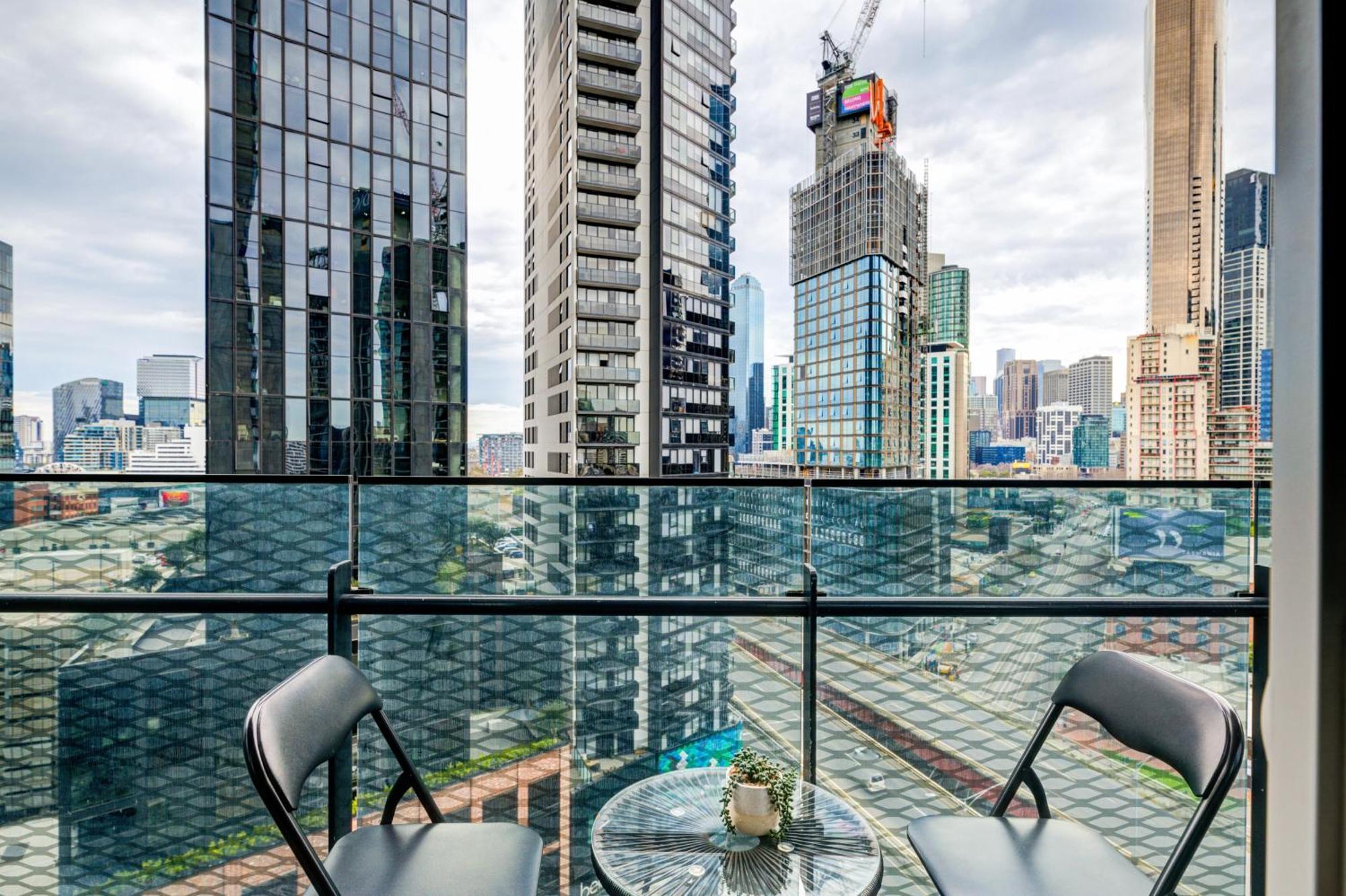 Mega Style Apartments Mainpoint Melbourne Szoba fotó