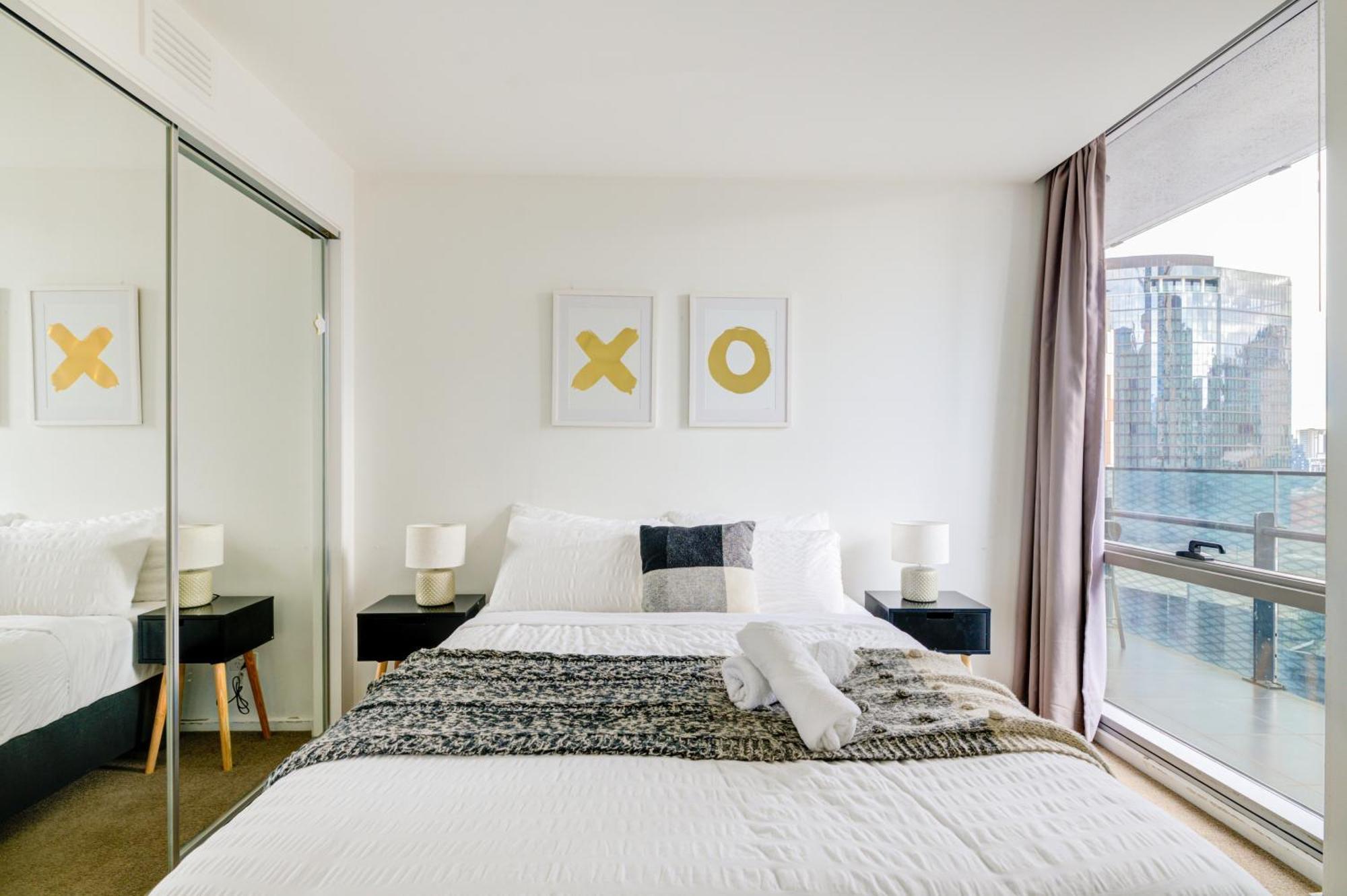 Mega Style Apartments Mainpoint Melbourne Szoba fotó