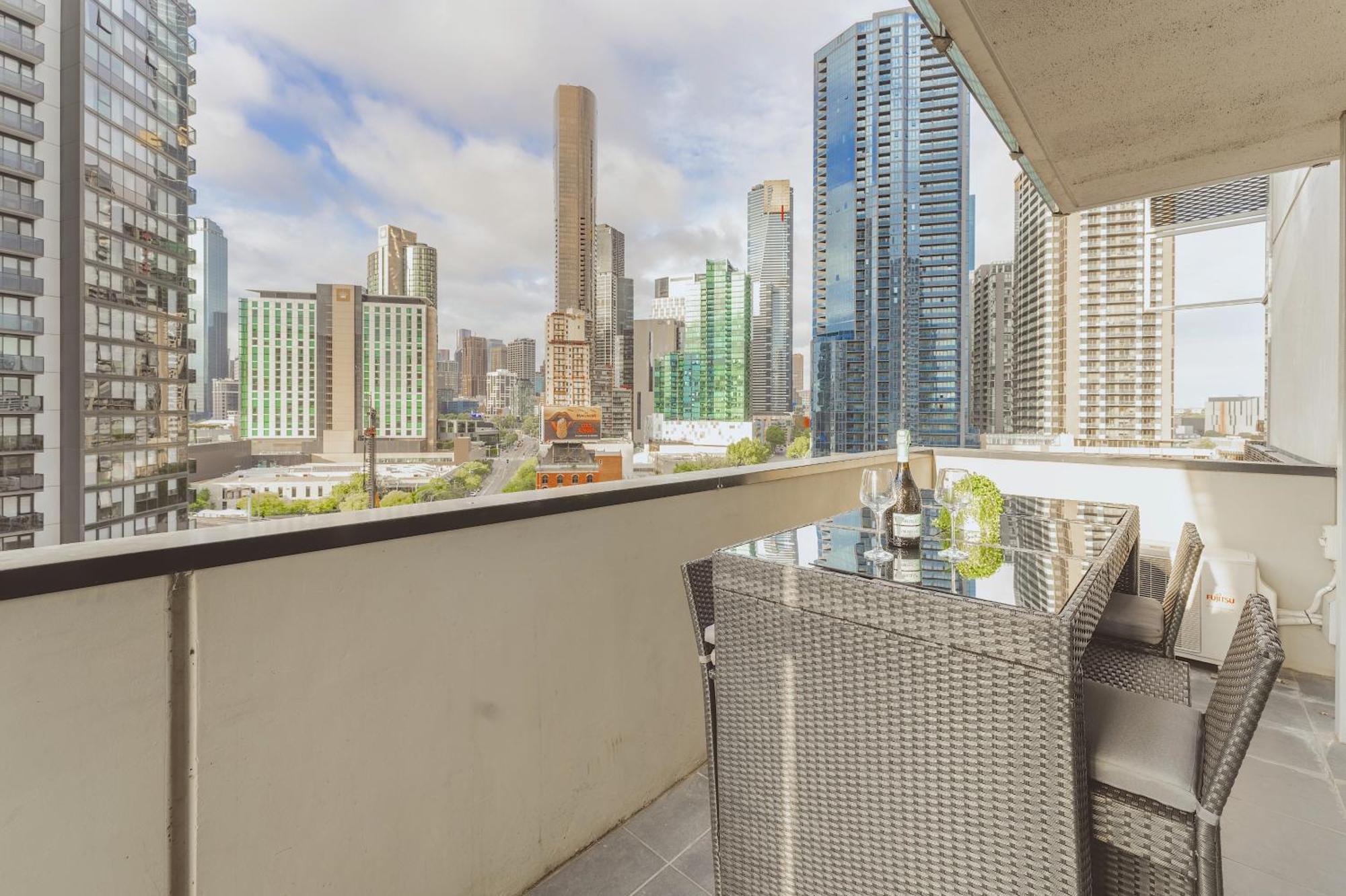 Mega Style Apartments Mainpoint Melbourne Szoba fotó