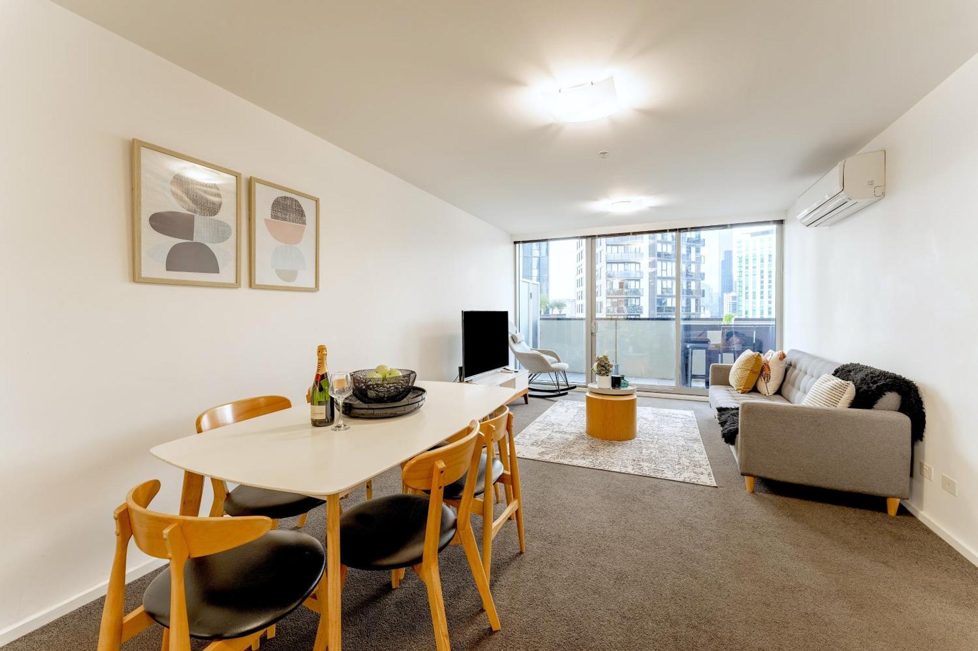 Mega Style Apartments Mainpoint Melbourne Szoba fotó