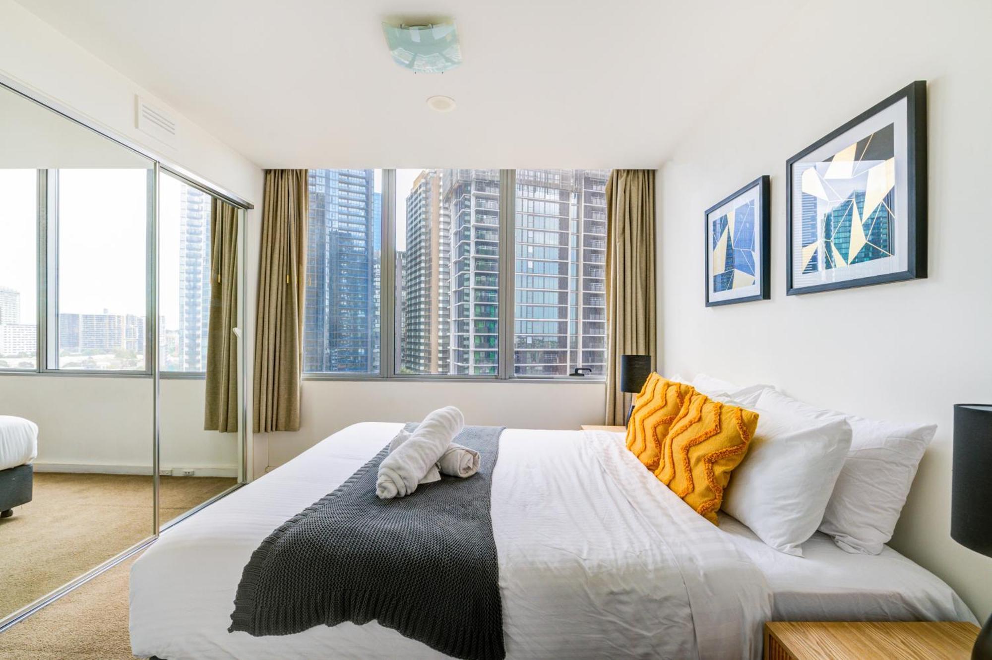 Mega Style Apartments Mainpoint Melbourne Szoba fotó