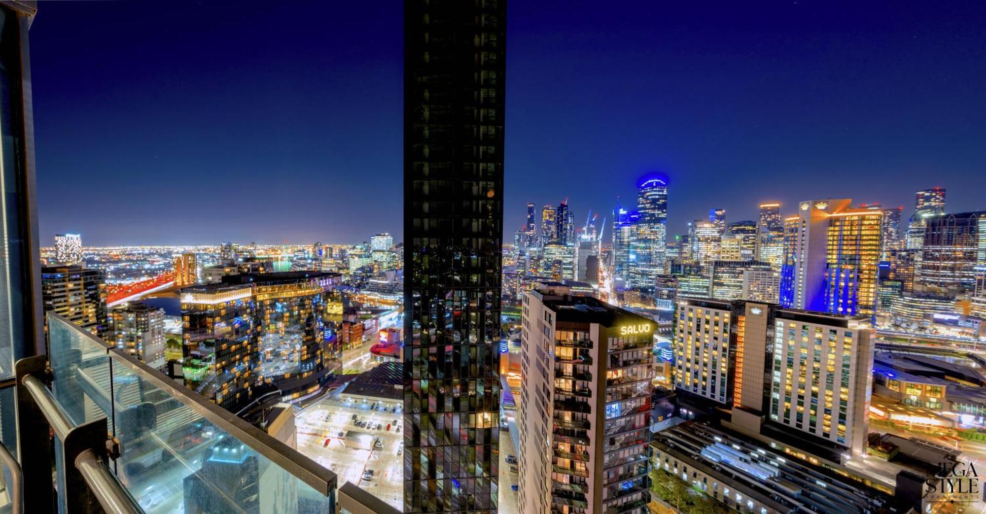 Mega Style Apartments Mainpoint Melbourne Szoba fotó