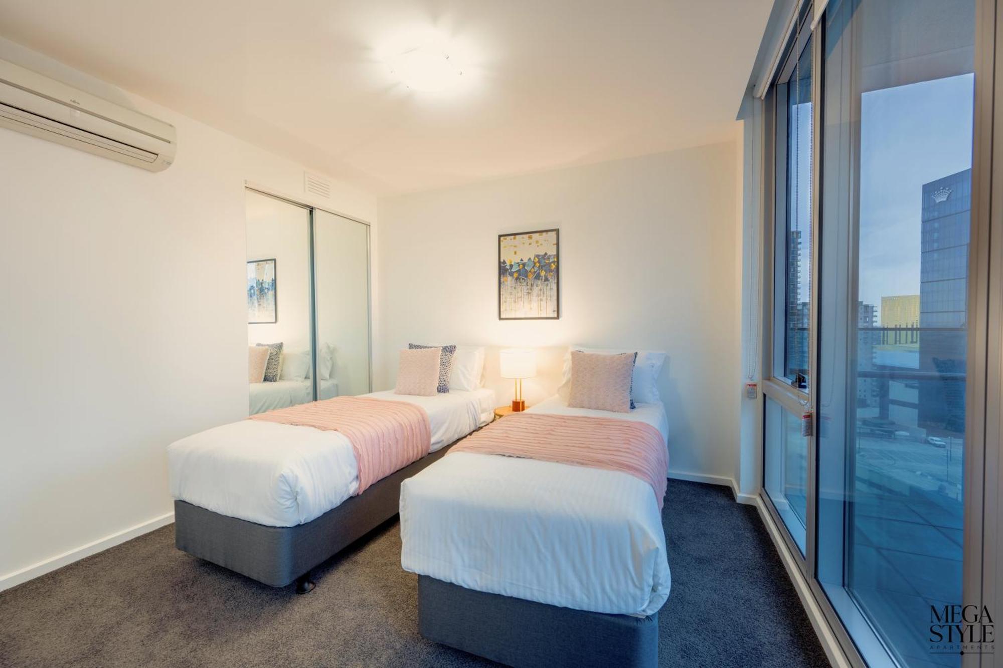 Mega Style Apartments Mainpoint Melbourne Szoba fotó
