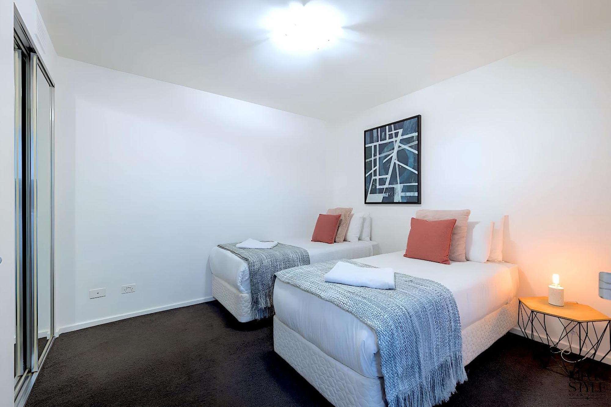 Mega Style Apartments Mainpoint Melbourne Szoba fotó